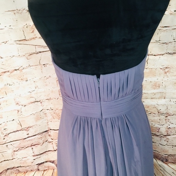 Bill levkoff Gray size 8 prime/bridesmaid gown - Picture 5 of 8